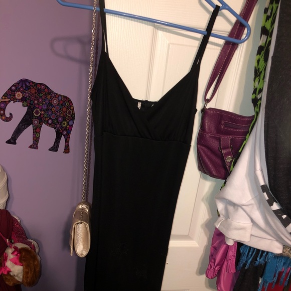 BLACK WEDDING/ EVENING GOWN DRESS - Picture 3 of 6